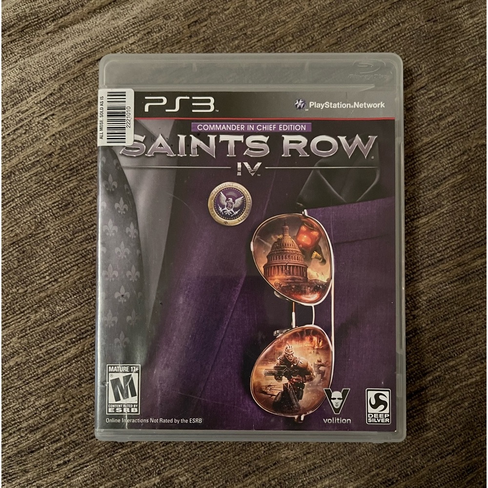 PlayStation 3/ Saints Row IV Commander in Chief Condition
